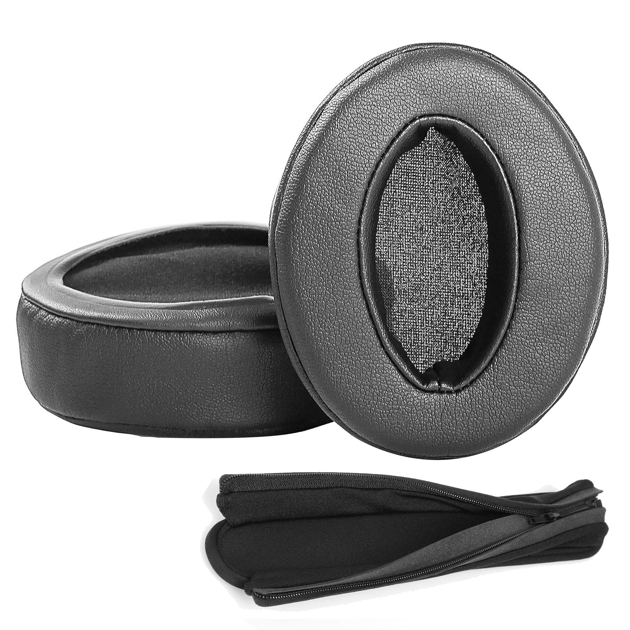 HD 4.50 BTN Headphone Premium Protein Leather Replacement Earpads Compatible with Sennheiser HD 4.50 BTNC, HD 4.50BT, HD 4.40BT, HD 350BT, HD400S, HD350BT, HD300 Headphone Earpads Cushion