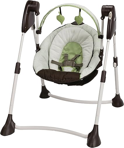 graco one hand recline swing