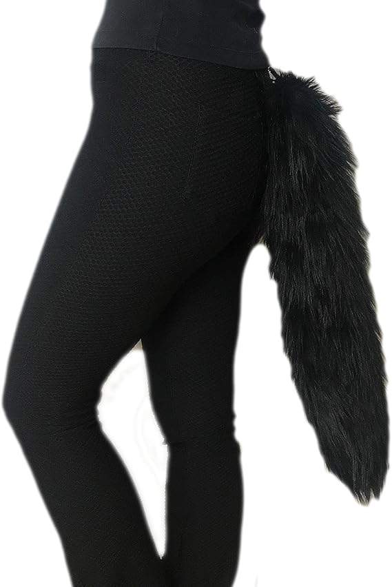 Handmade Faux Fur Tail for Kids and Adults, Luxury Animal Super Soft