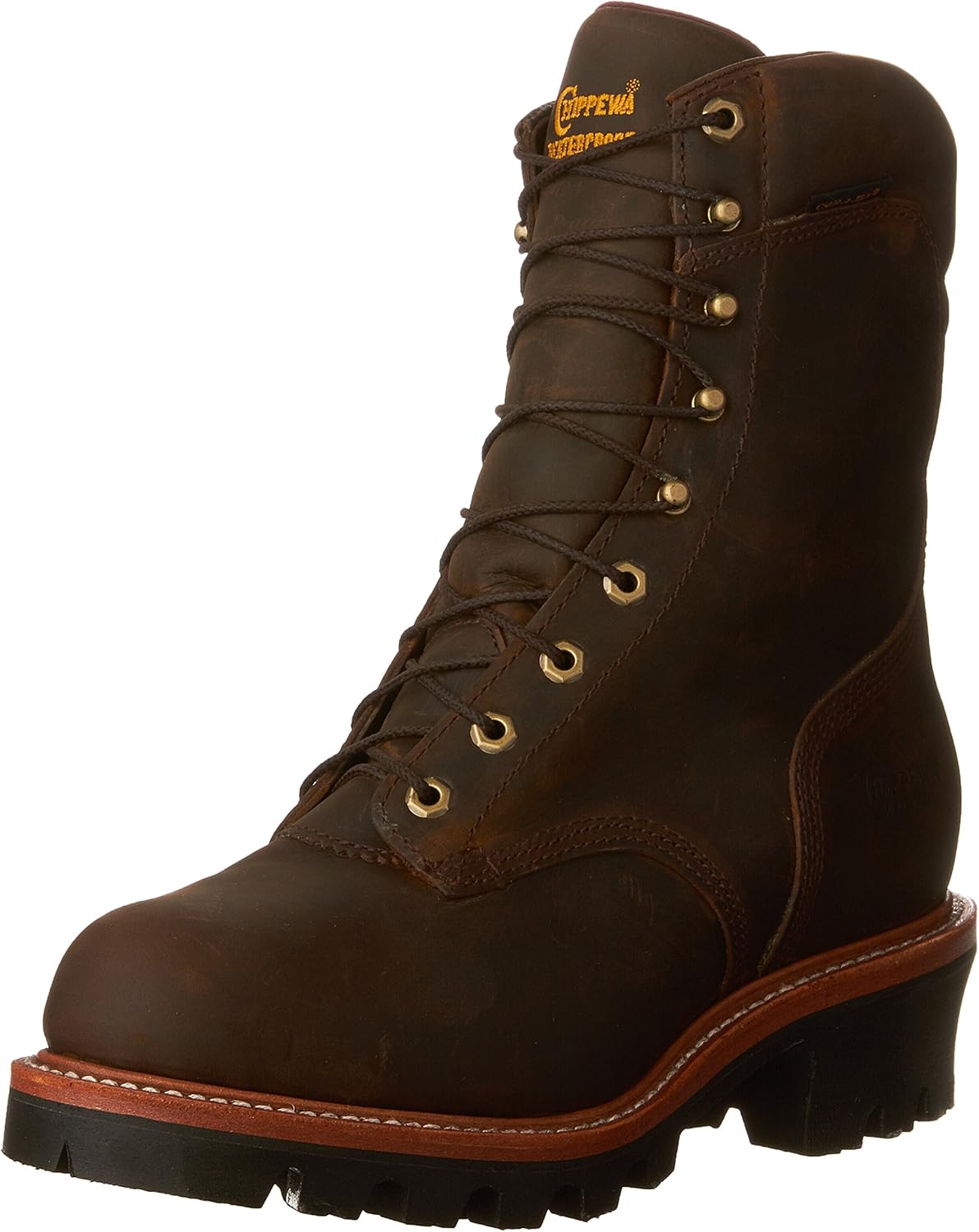 chippewa logger boots non steel toe