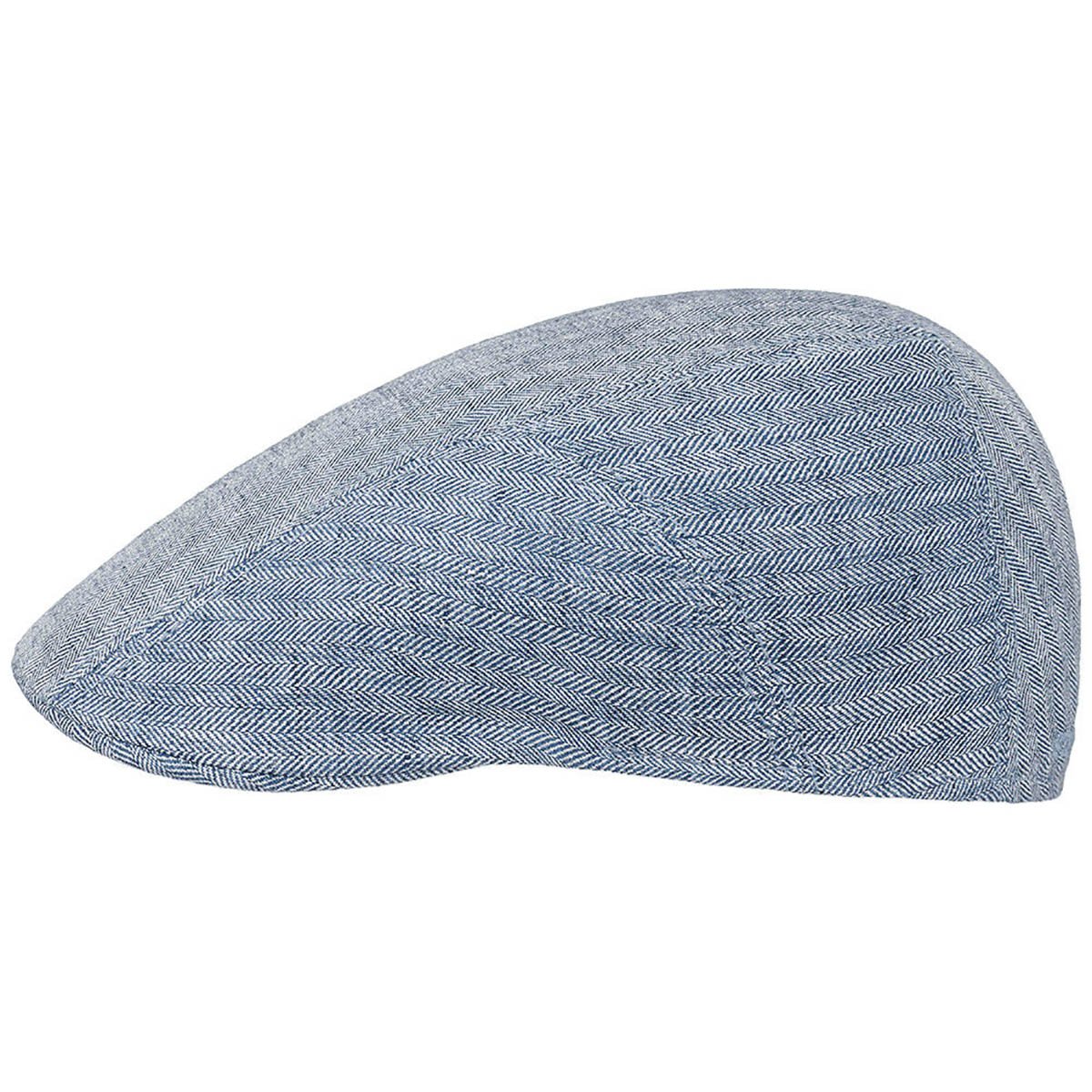 light blue flat cap