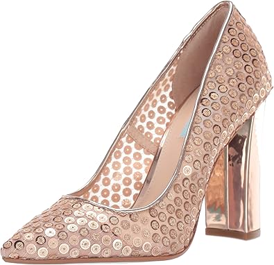 betsey johnson rose gold heels