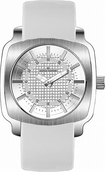 Alpha Saphir Herren-Uhren Quarz Analog 286C