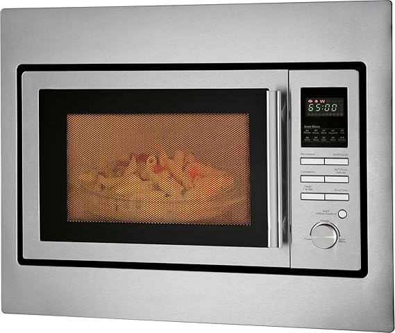 Bomann MWG 2216 H EB QQQQQQQQQQQ, 1450 W, 25 litros, Acero Inoxidable