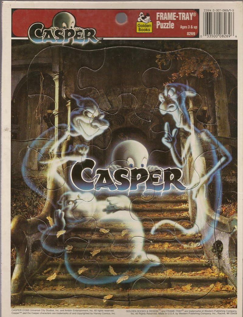Casper The Friendly Ghost Tray-Frame Puzzle