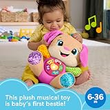 Fisher-Price Laugh & Learn Smart Stages Sis Pink Plush Toy Dutch English view 2