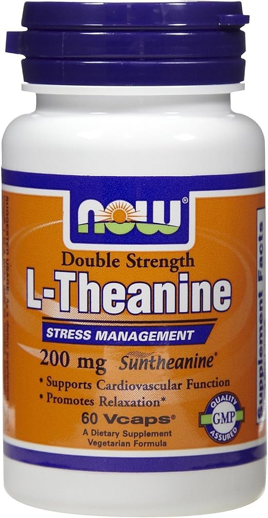LTheanine, 200 mg, 60 Vcaps by Now Foods (Pack of 6