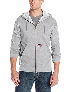 dickies full zip fleece tactical hoodie
