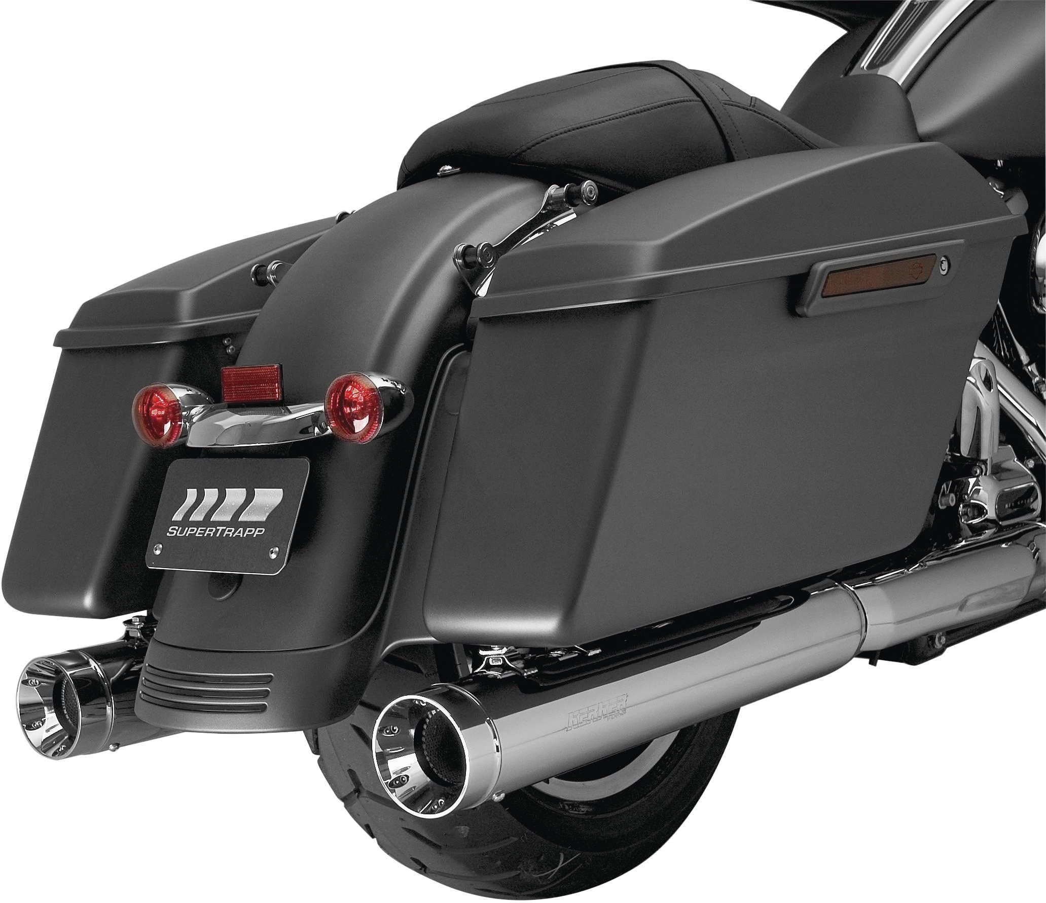Supertrapp140-78228 Stout Slip-On Muffler - Chrome