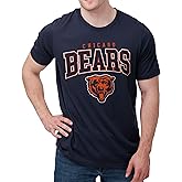 FOCO NFL Unisex-Adult NFL Team Logo Classic Arched Logo Shirt Short Sleeve T-Shirt