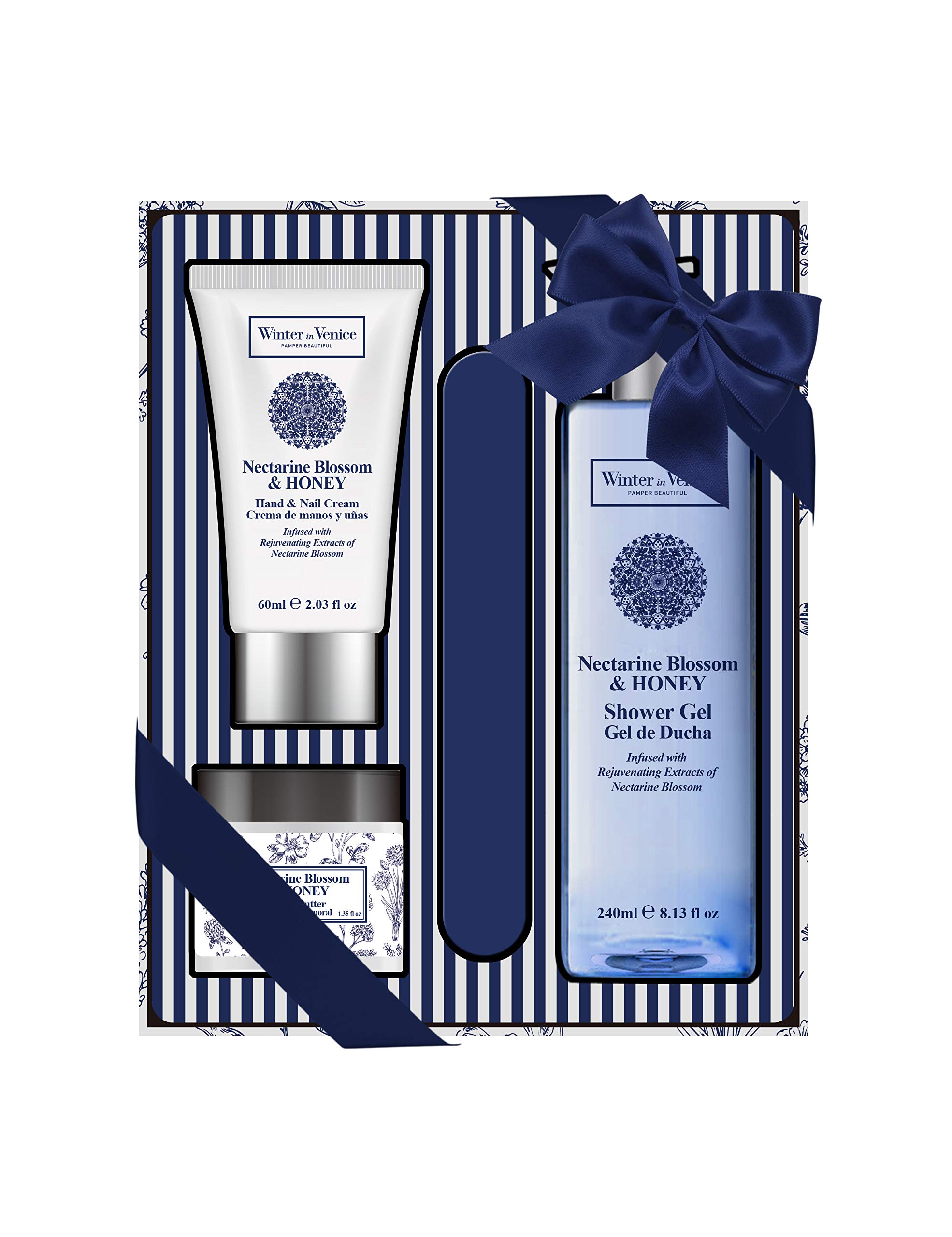 Winter in Venice - Nectarine Blossom & Honey Bath & Body Gift Set