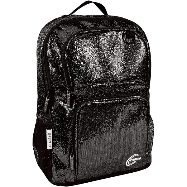 Augusta Sportwear cheerleader backpack black Cheer Glitter Back Packs | Perfect For Any Event | Shop Now main image 4