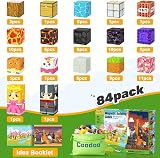 Coodoo Magnetic Blocks 84 PCS Build Mine Portal Set STEM Toddler Toy view 5