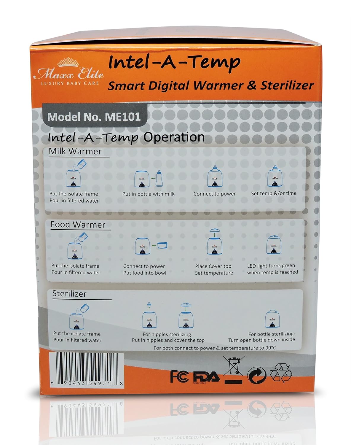 maxx elite double bottle warmer