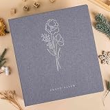 Lanpn Photo Album 6x4 Linen 100 Pockets 1000 Pages Grey 34x31.5x9cm view 5