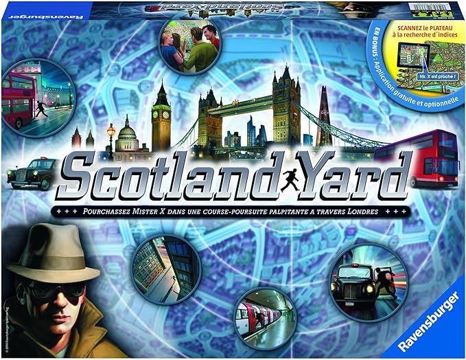 Ravensburger 26637 Scotland Yard Amazon Fr Jeux Et Jouets