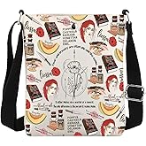 MBMSO From Blood and A Gift FBAA Book Lover Crossbody Bag Jennifer L Novel Gifts for Poppy and Hawke Fans JLA Literature Gift