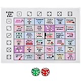 Fofeadm Drinking Games for Adults, Rubber Mat
