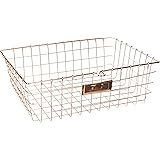 Designstyles Copper Plated Storage Basket