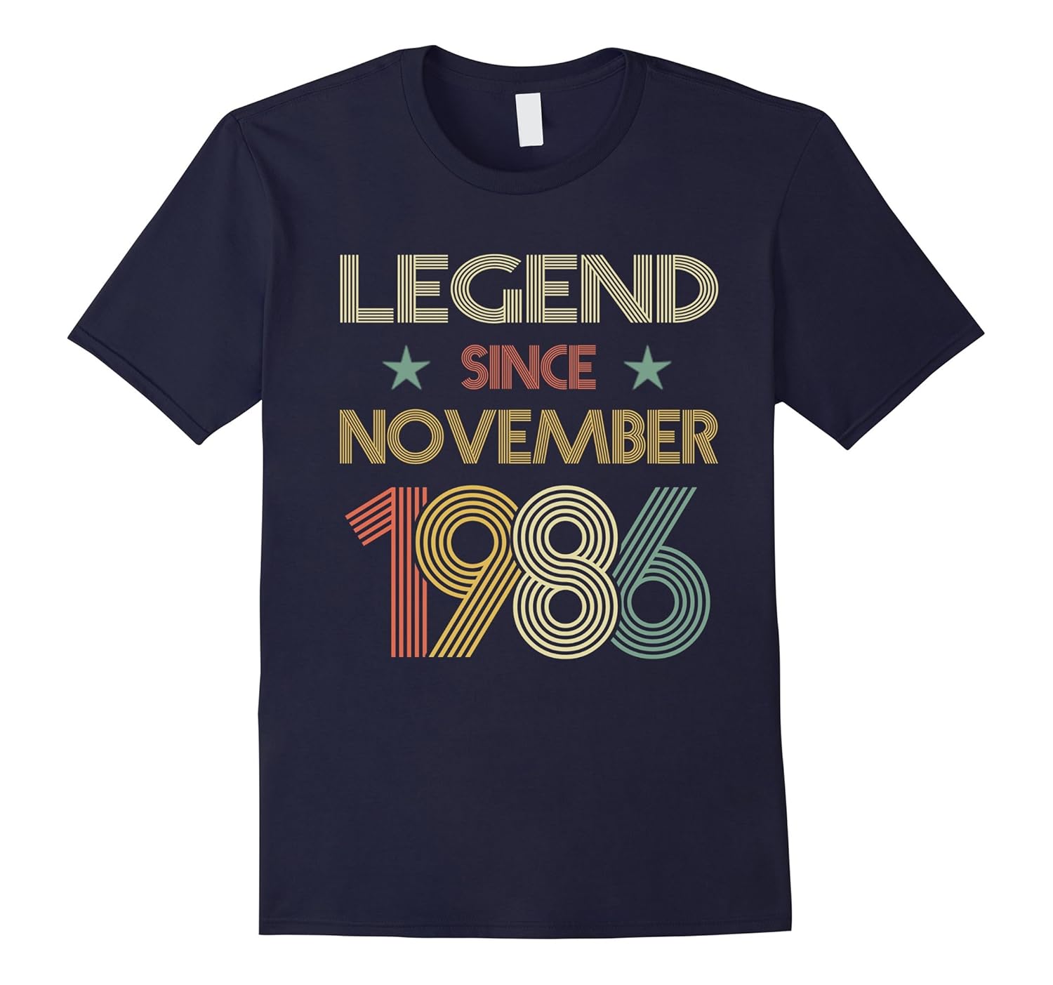 Legend Since November 1986 Shirt - 31st Birthday Gift Shirt-ANZ