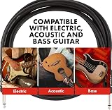 Fender Professional Series Instrument Cable 10ft Straight Black view 3