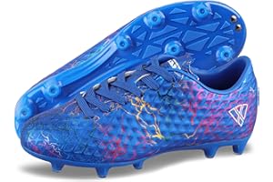 Vizari Zodiac Firm Ground Soccer Cleats Boys Girls | Lightweight & Durable Youth Football Shoes with Molded TPU Outsole | Outdoor Training & Matches
