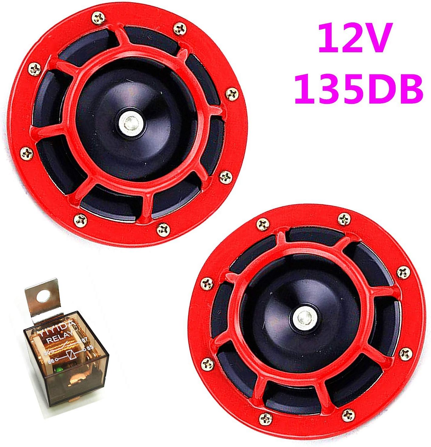 Viping Electric Horn car Horns Loud 12v 135db Loud Horn