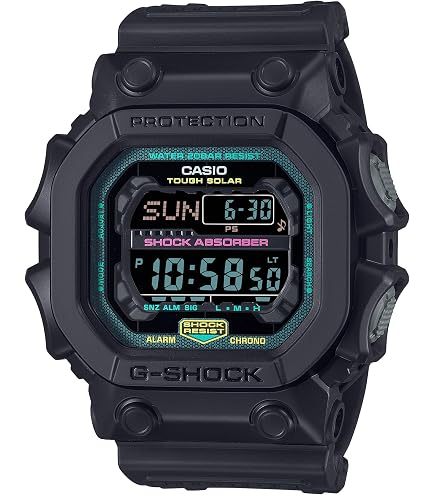 Amazon.com: Casio G-Shock Black Resin Red Digital Oversized Watch