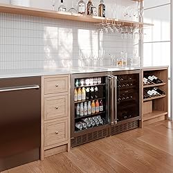 ZLINE 24" Monument 154 Can Beverage Fridge in