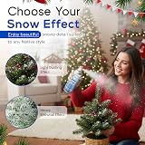 Quebec Artificial Snow Spray 100ml Snow Scene Decor Window Tree Glass view 3