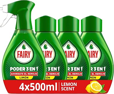 Fairy Power Sem Enchimento de Spray de Limão, Louça e Cozinha, Antigordura, 2000ml