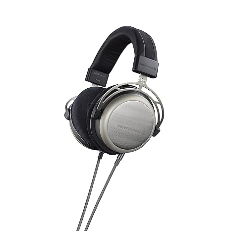 beyerdynamic T 1 (2. Generation) Over-Ear-Stereo Kopfhörer. Halboffene Bauweise, steckbares Kabel, High-End