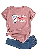 J&DHUASHA I Will Drink Coffee Here Or There T-Shirt