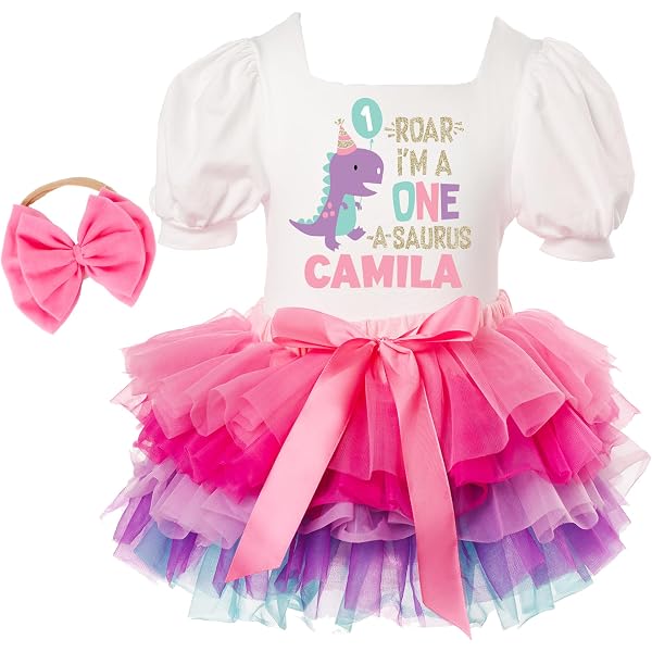 llama birthday dress Llama Party Smocked Pink Dress main image 0