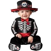 Fun World Easter Unlimited Sugar Skull Cutie Halloween Costume for Babies, 12-18M, Includes Jumpsuit and Hat