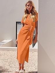ANRABESS Women's 2025 Summer Maxi Tshirt Dress