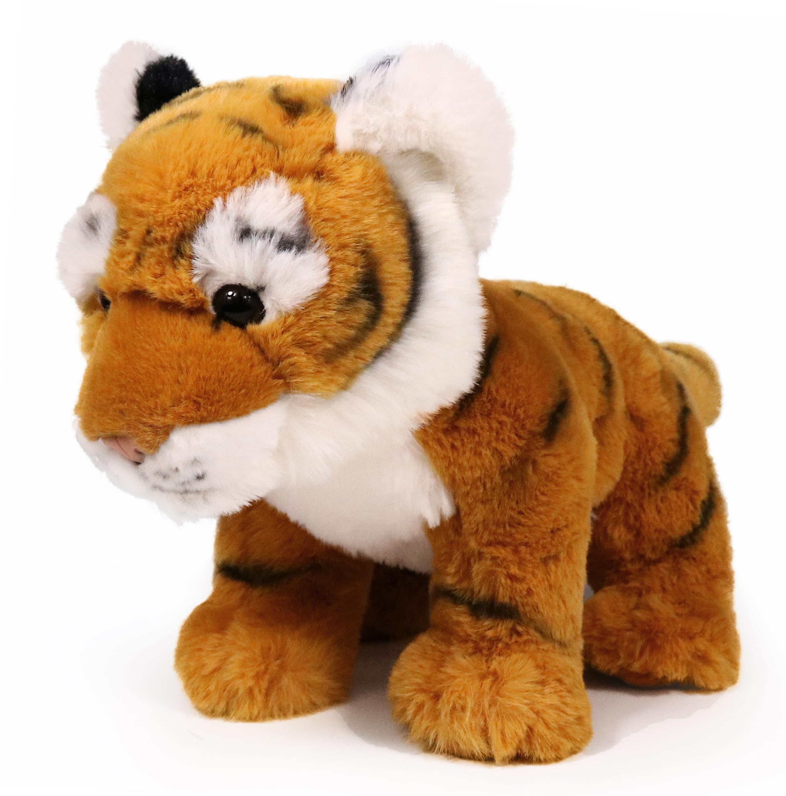ICE KING BEAR Tiger Stuffed Animal Soft Toy Plush 10 Inches (Brown)