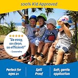 Solar Buddies Sunscreen Applicator 2 Pack Refillable Roll on Sponge Kids Adults view 5