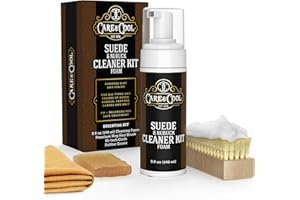 Care & Cool Suede and Nubuck Cleaner FOAM KIT (5 oz) Restores Color and Vibrancy to Shoes, Boots, Clothes, and Furniture.