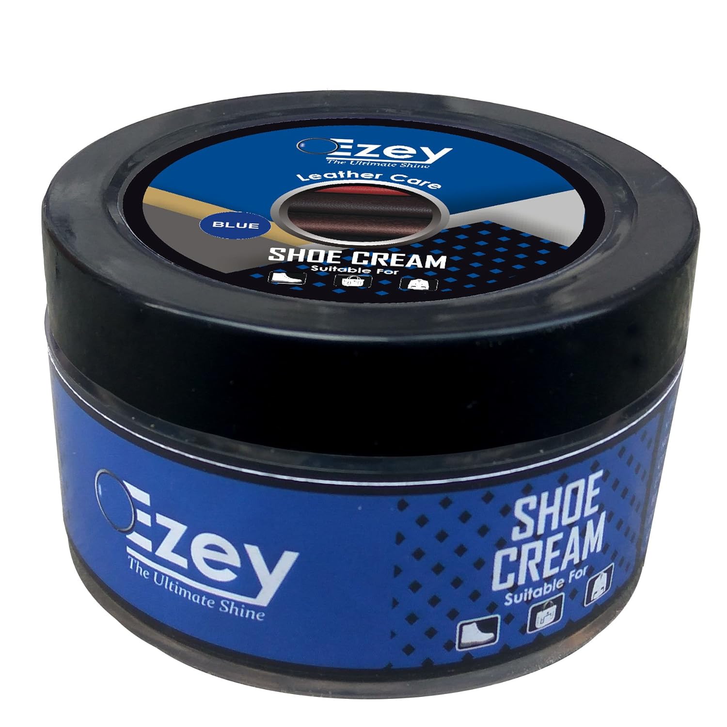 blue shoe cream