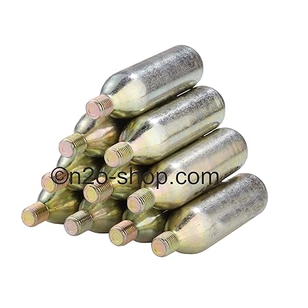 30 X 16g CO2 Kapseln mit Gewinde für Fahrradpumpen wie SKS, Zefal, Topeak