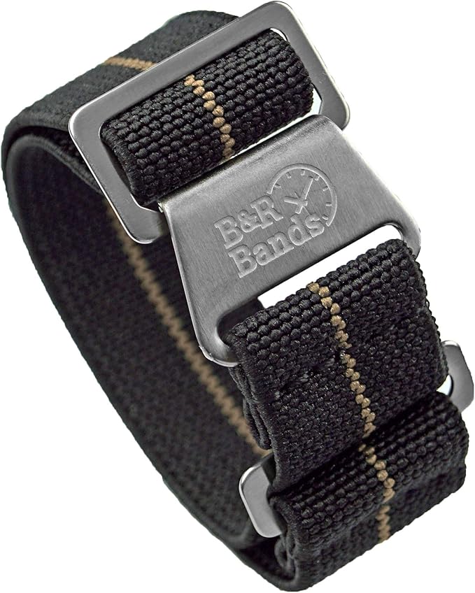 B & R Bands Military Elastic Parachute Style Watch Band