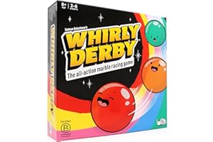 Whirly Derby | The All Action Marble Racing Game | New Family Board Game, for 2-6 Players, Ages 8 and Up