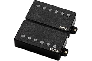 EMG 57/66 Bridge and Neck Humbucker Guitar Pickups Set, Black