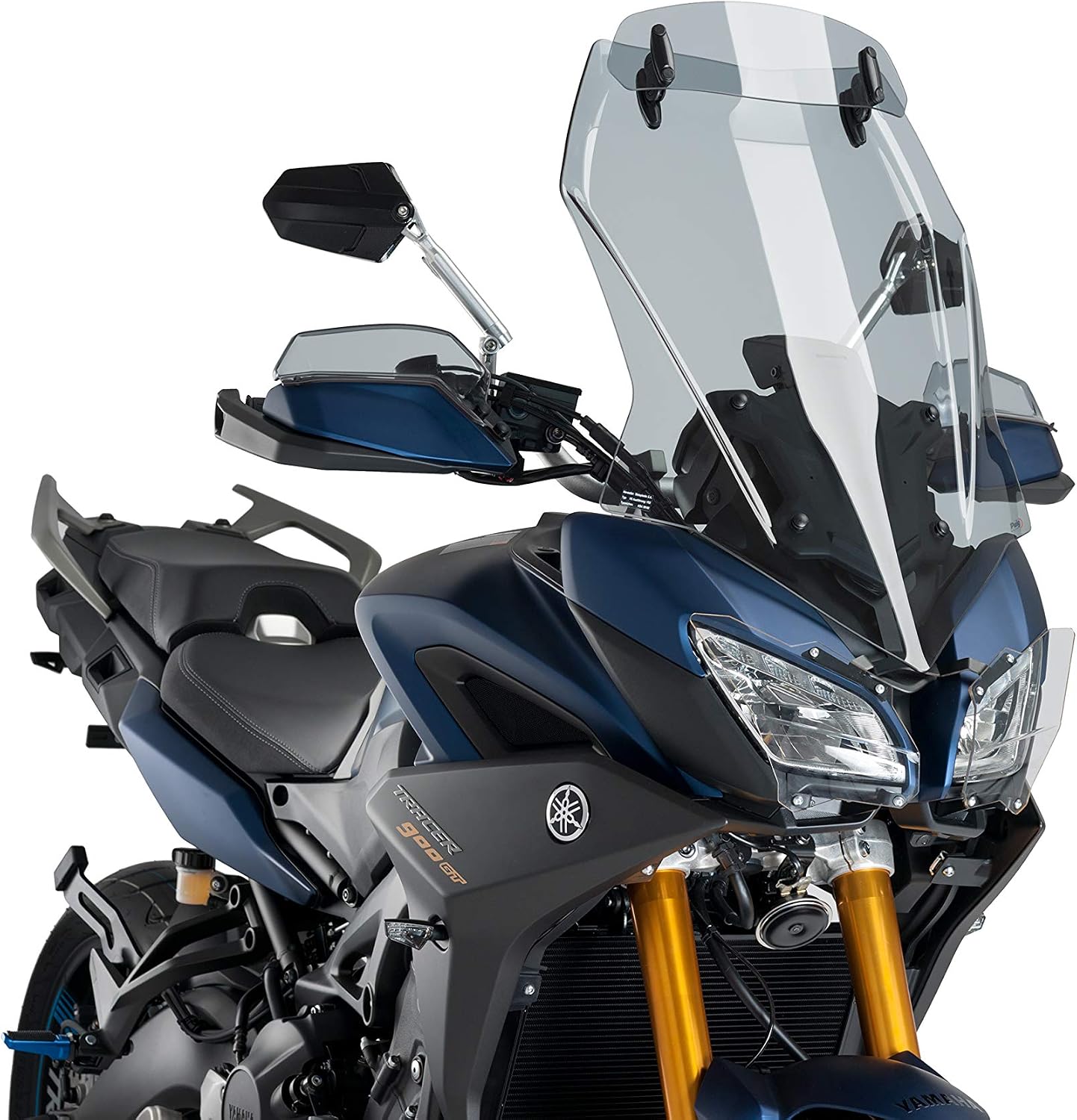 Puig Touring Dome with Visor 9726H for Yamaha MT-09 Tracer 18', YAMAHA MT-09 Tracer Gt 18', Smoked