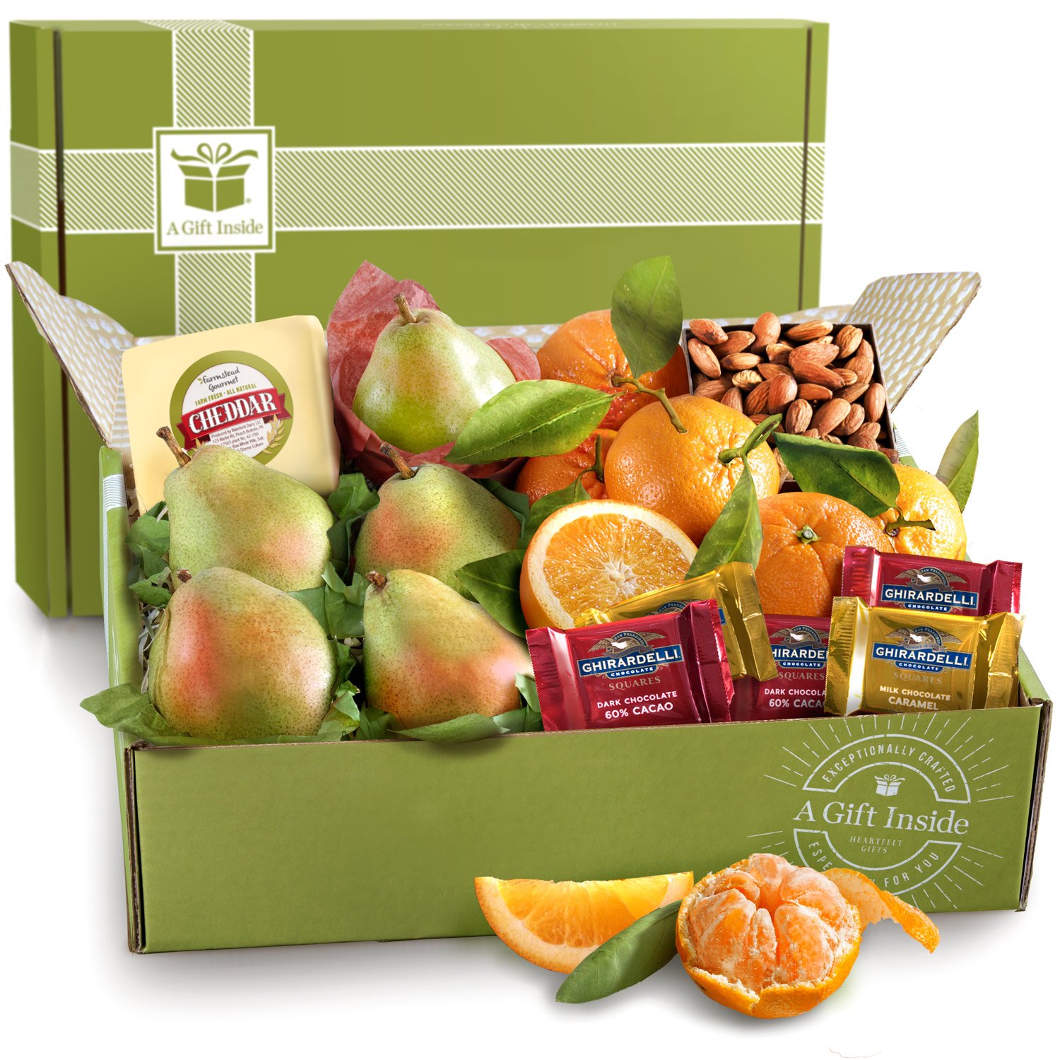 Amazon Com Harvest Favorites Fruit And Gourmet Holiday Gift Box Grocery Gourmet Food