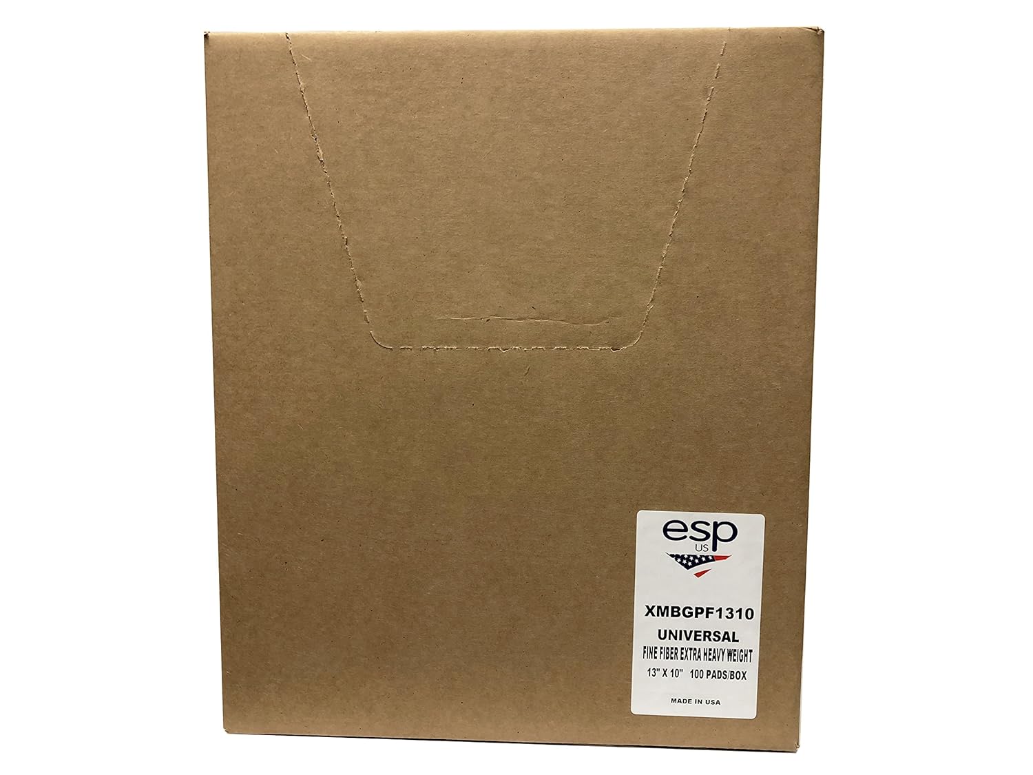 NPS Spill Control XMBGPF1310 Extra Heavy Absorbent, 12 Gal Capacity, Polypropylene, Gray Pad (13" x 10") 100/Box: Industrial & Scientific