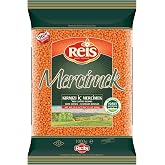 Reis Dry Red Split Lentils, Natural Dried Lentil for Cooking &amp; Soup, 2.2lbs | Great for Indian Dal, Curry, High Fiber &amp; Protein, Grocery Food, Pantry Staples, Easy Cook Legumes Bag, Non-GMO, Vegan, Halal