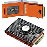 furid Airtag Wallet For Men - Smart Apple Air Tag Wallet with Airtag Holder, Rfid Pop Up Slim Minimalist Wallets,Gifts Boxed