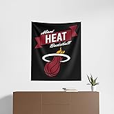 NORTHWEST NBA Miami Heat Wall Hanging Tapestry, 34" x 40", Premium